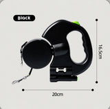 retractable dog leash for two dogs